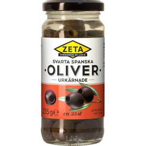 Zeta Svarta Oliver Urkärnade 235g