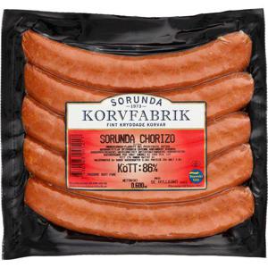 Sorunda Korv Chorizo 5-p 600g Sorunda