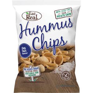 Eat Real Hummuschips Sea Salt 135g