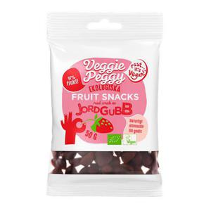 Veggie Peggy Fruktgodis Jordgubb EKO 50g