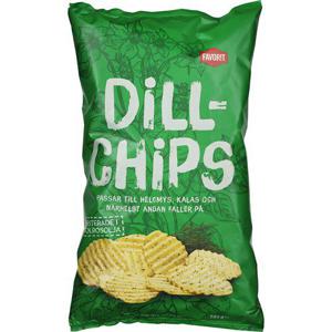 Favorit Dillchips 200g