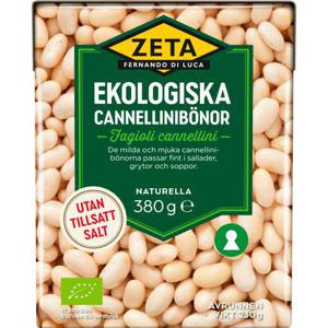 Zeta Cannellinibönor EKO 380g