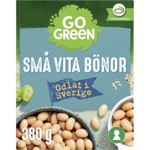 GoGreen Små Vita Bönor Svenskodlade 380g