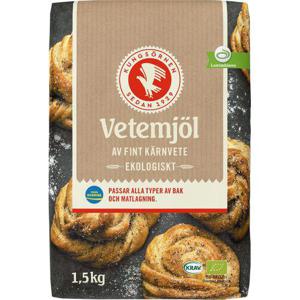 Kungsörnen Vetemjöl EKO/KRAV 1500g
