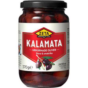 Zeta Kalamata Oliver Urkärnade 370g