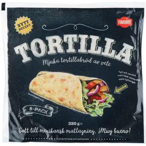 Favorit Tortilla 8-p 320g