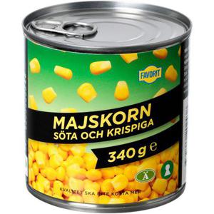 Favorit Majskorn 340g