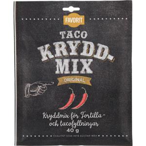 Favorit Taco Kryddmix 40g