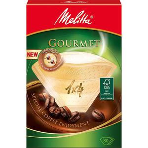 Melitta Kaffefilter 1x4 Gourmet 80-p