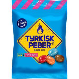 Fazer Konfektyr Turkisk Peppar Hot & Sour 150g Fazer