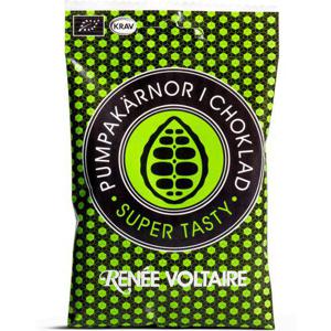 Renee Voltaire Chokladdoppade Pumpakärnor EKO 55g Renée Voltaire