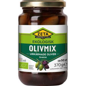 Zeta Olivmix Grekisk Urkärnad EKO 370g