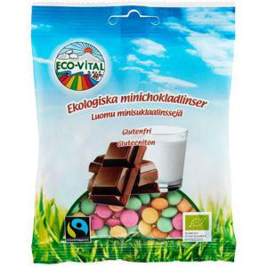 Eco-Vital Choklad Mini Linser EKO Fairtrade 90g