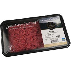 Smak av Gotland Nötfärs 12% 500g