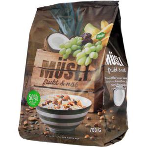 Favorit Müsli Frukt & Nöt 50% 700g