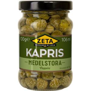 Zeta Kapris Medelstora 100g