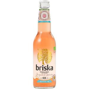 Briska Jordgubb Rabarber 0,5% EKO 33cl