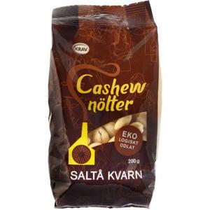 Saltå Kvarn Cashewnötter EKO/KRAV 200g