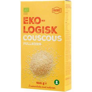 Favorit Couscous Fullkorn EKO 500g