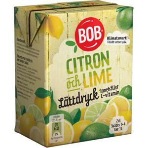 Bob Lättdryck Citron/Lime 2dl BOB