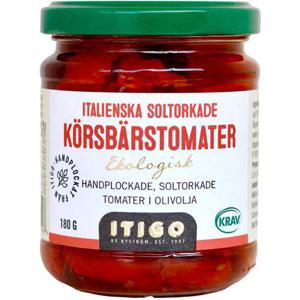 ITIGO Soltorkade Körsbärstomater EKO/KRAV 180g Itigo