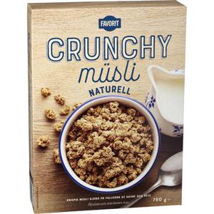 Favorit Crunchy Müsli Naturell 725g