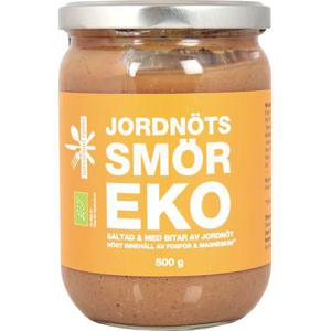 Superfruit Jordnötssmör Crunchy Saltad EKO 500g