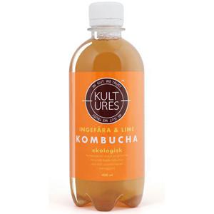Kultures Kombucha Ingefära & Lime EKO 400ml