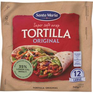 Santa Maria Tortilla Stor 12-p 742g