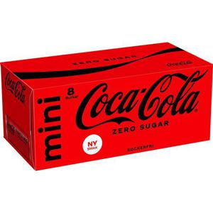 Coca-Cola Zero Sugar Miniburk 8x15cl