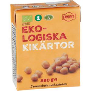 Favorit Kikärtor EKO 380g
