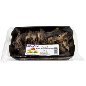 Björnmat Trumpetsvamp svart Torkad 30g
