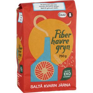 Saltå Kvarn Fiber Havregryn EKO/KRAV 750g