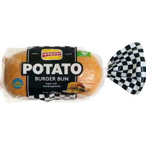 Korvbrödsbagarn Potato Burger Bun 4-p 280g