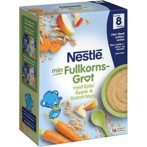 Nestlé Fullkornsgröt Äpple & Morot 8M 480g