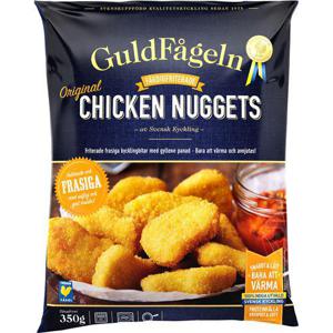 Guldfågeln Chicken Nuggets Fryst 350g