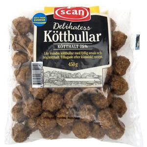 Scan Delikatessköttbullar 450g
