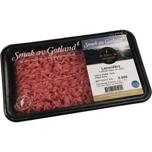 Smak av Gotland Lammfärs 20% 500g