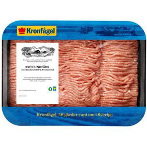 Kronfågel Kycklingfärs Fryst 800g