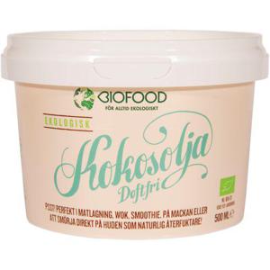 Biofood Kokosolja kallpressad doftfri EKO 500ml