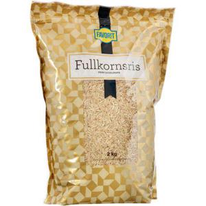 Favorit Fullkornsris 2kg