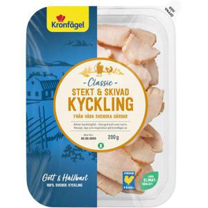 Kronfågel Minutkyckling Stekt & Skivad Classic 200g
