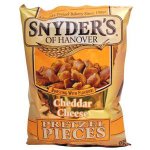 Snyder's Pretzels Cheddar Cheeze 125g