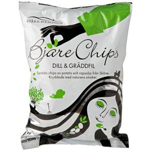 BjäreChips Chips Dill & Gräddfil 200g
