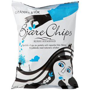 BjäreChips Chips Gräddfil & Lök 200g
