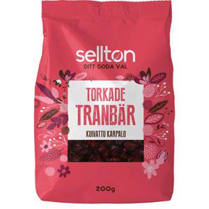 Sellton Tranbär Torkade 200g