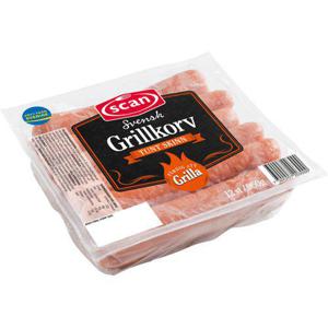 Scan Grillkorv med Tunt Skinn 12-p 960g