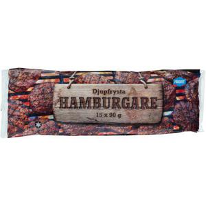 Favorit Hamburgare Fryst 15x90g