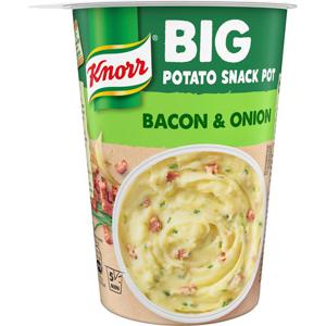 Knorr Snack Pot Potatis, Bacon & Lök 76g