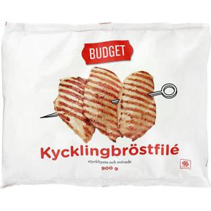 Budget Kycklingbröstfilé Fryst 900g